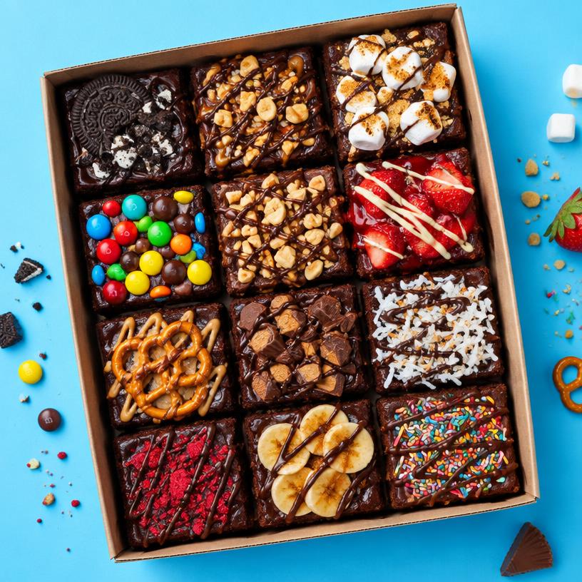 Loaded Brownie Box